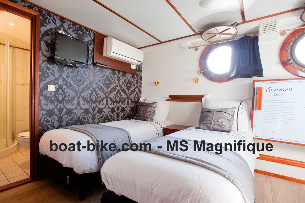 MS Magnifique - twin cabin